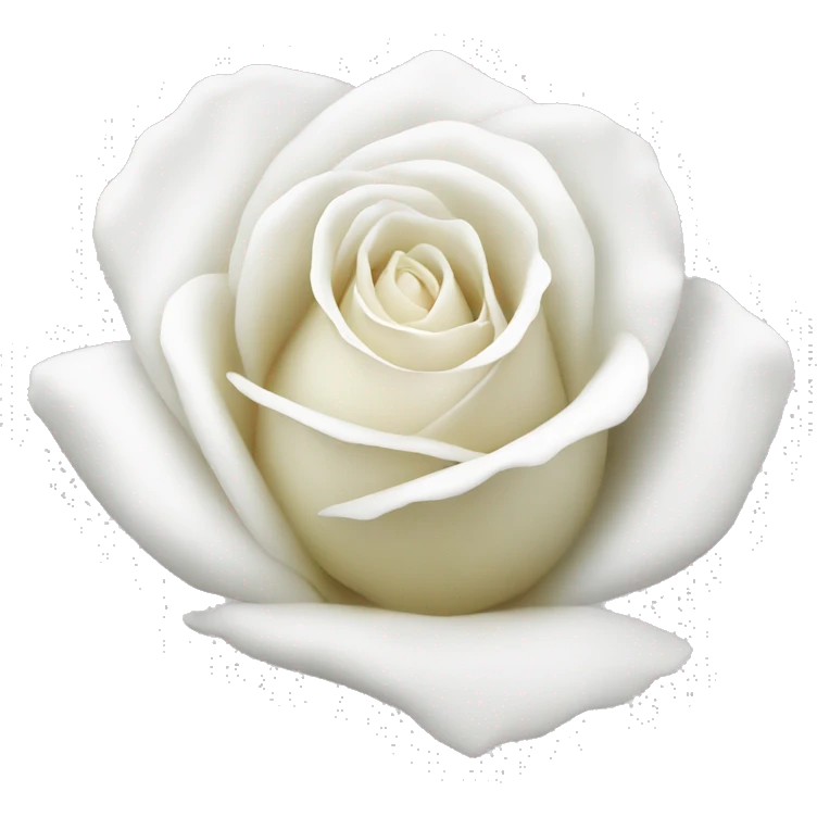 White rose emoji
