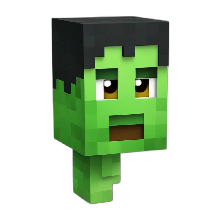Minecraft creeper emoji