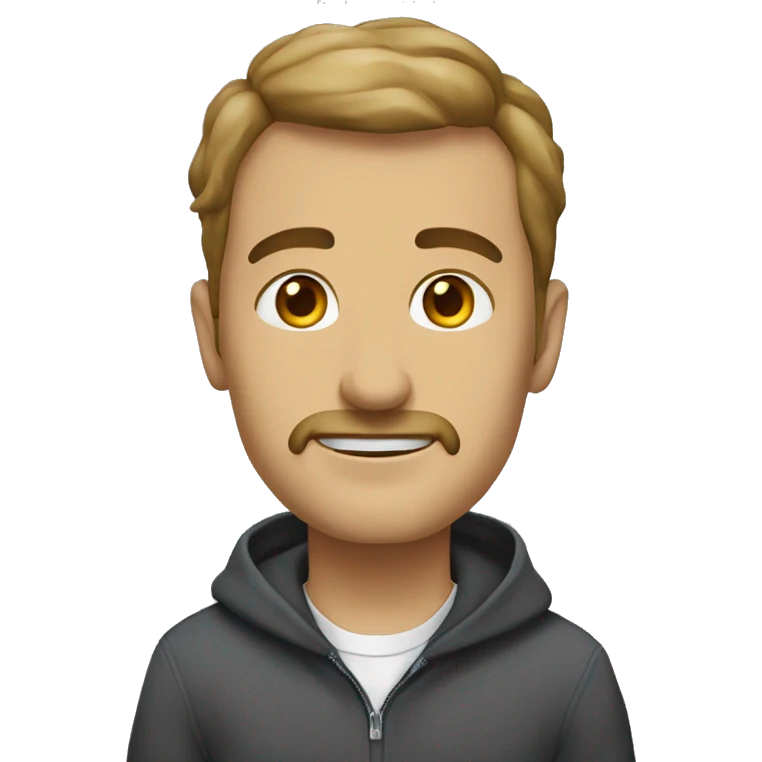 обычный смайл, подглядывает со стороны emoji