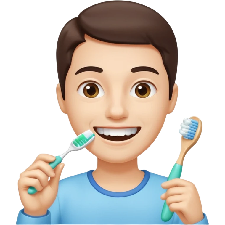 The Habit of Cleaning Teeth emoji