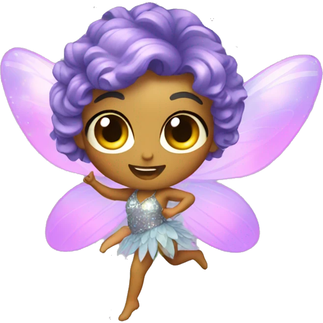 Disco fairy emoji