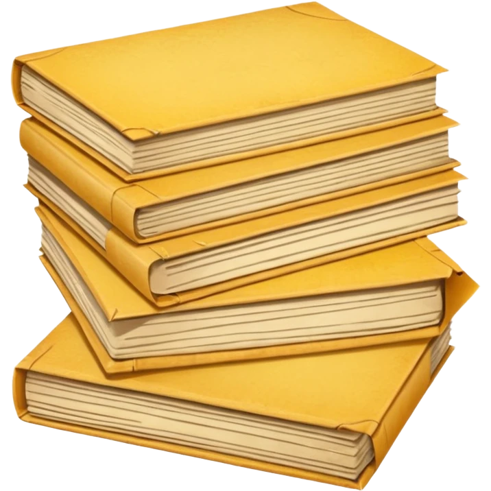 a pile of vintage yellowish papers emoji
