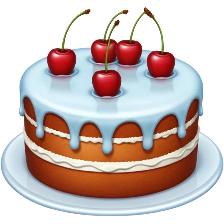 Cherry cake emoji
