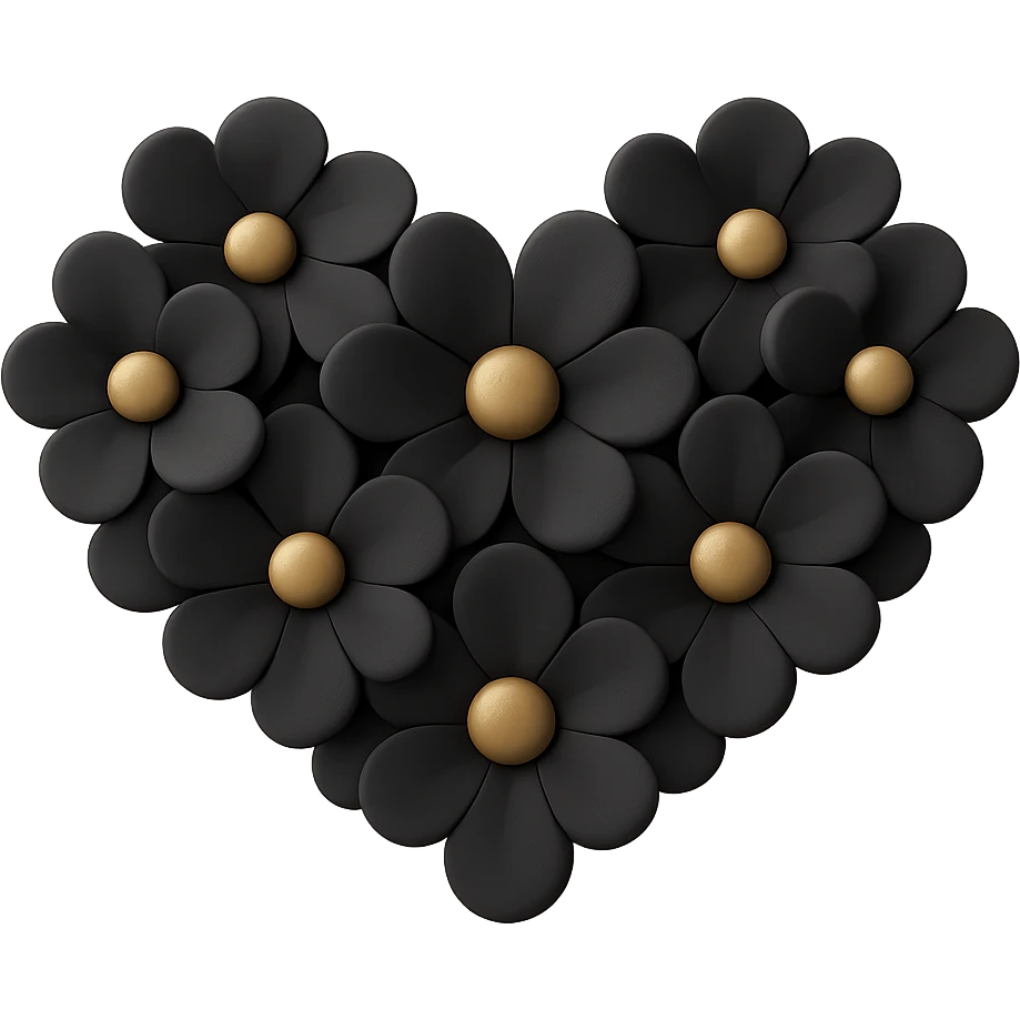 Flower heart emoji