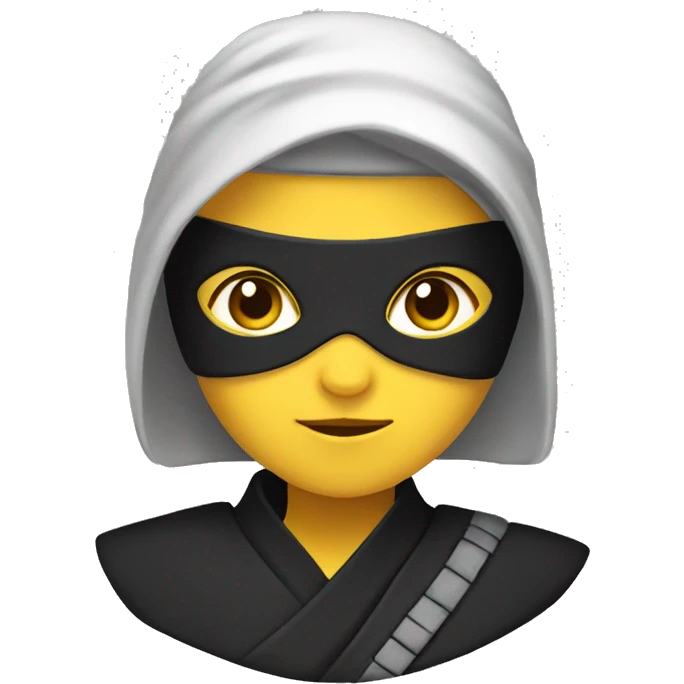 Ninja mujer  emoji