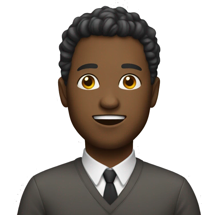 una persona jugando emoji