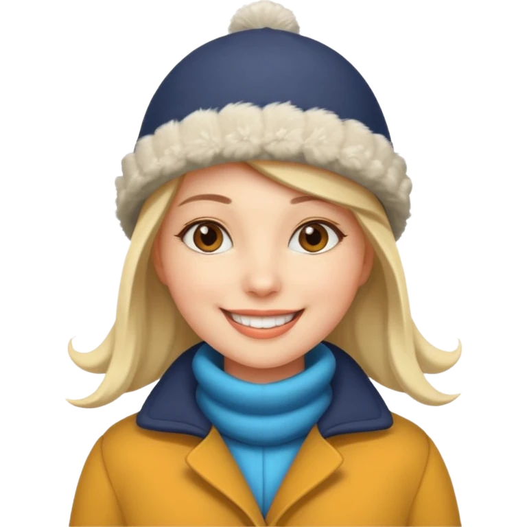 woman winter emoji