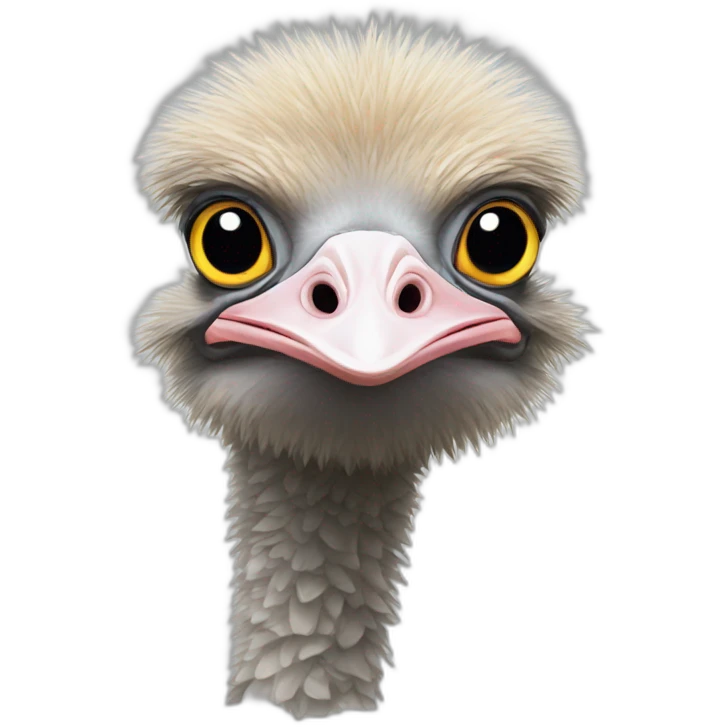 ostrich emoji
