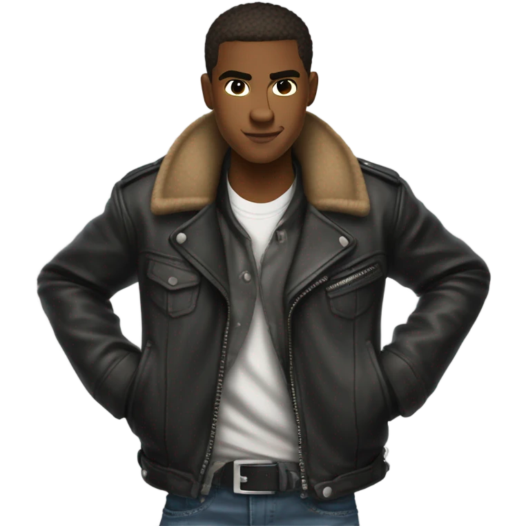 A bad boy emoji