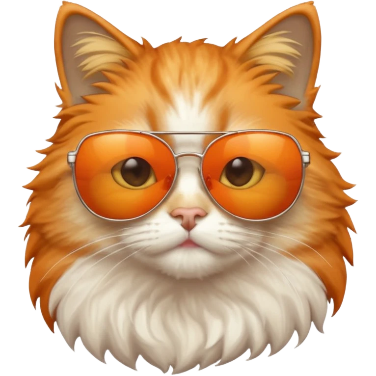 Cat wearing sunglasses emoji