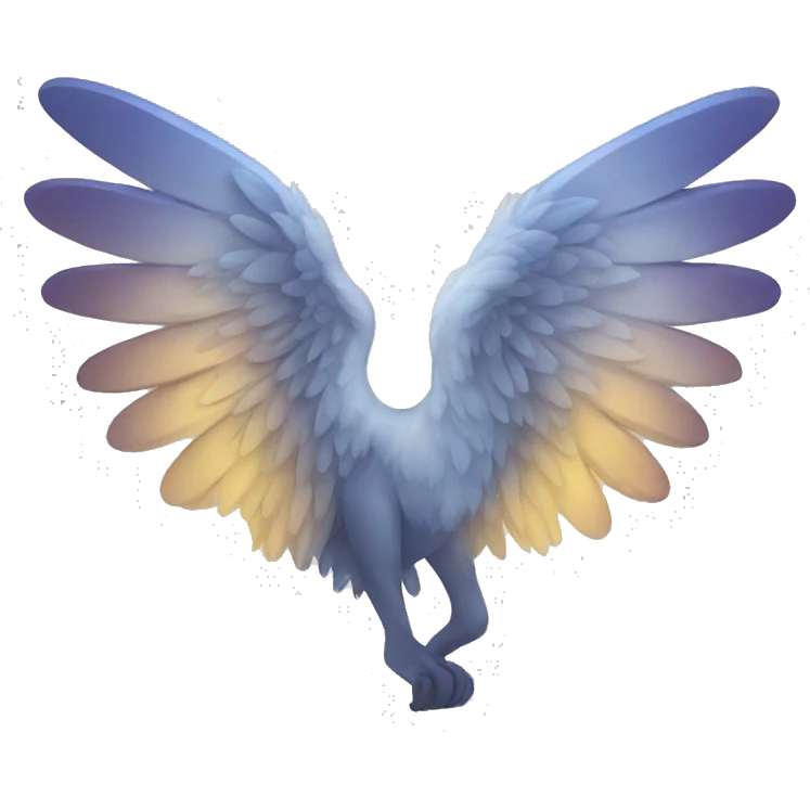 Two wings emoji