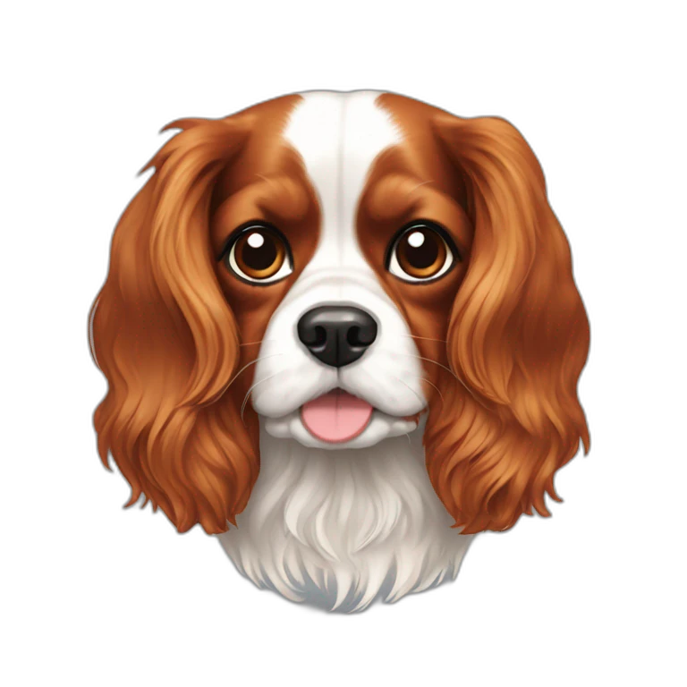 Cavalier king Charles  emoji