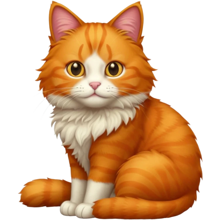 orange cat emoji