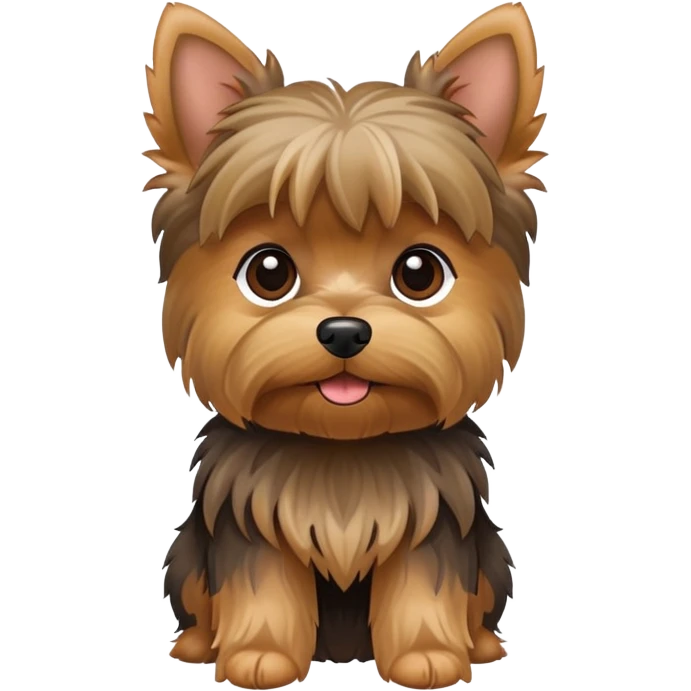 Yorkie dog emoji