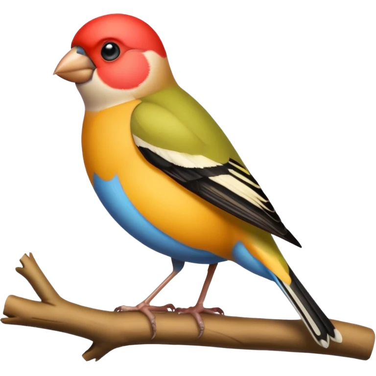 Finch bird emoji