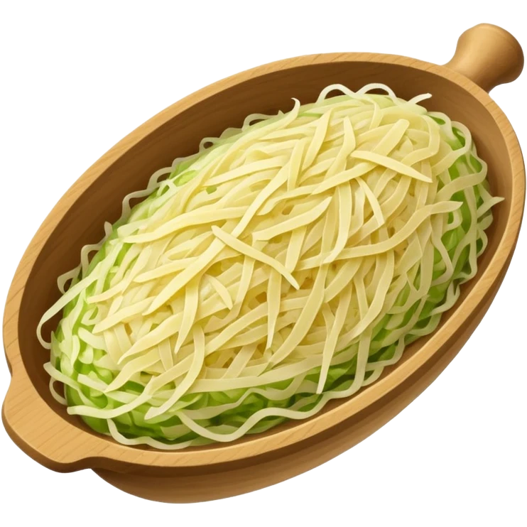 saurkraut but bigger and longer emoji