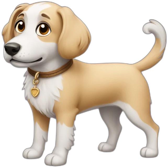 Fairytales dog  emoji