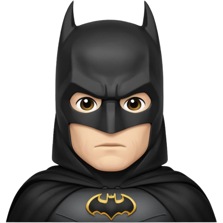 Bat man emoji