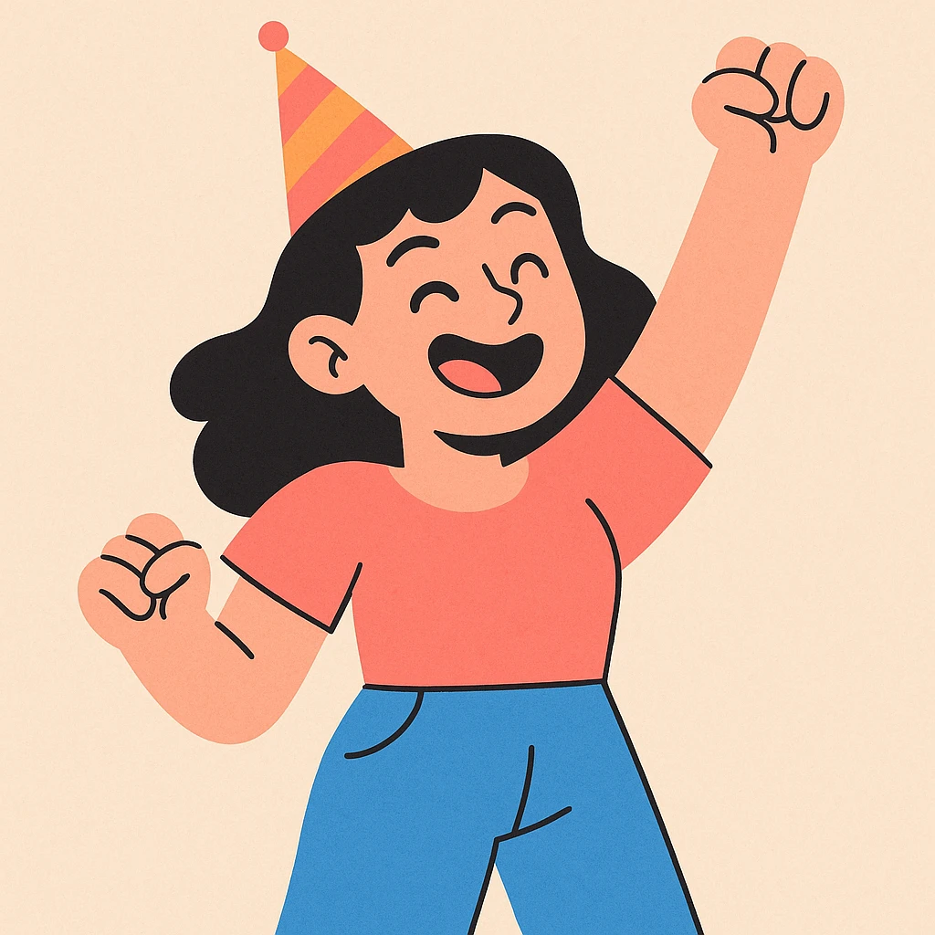 party hat emoji