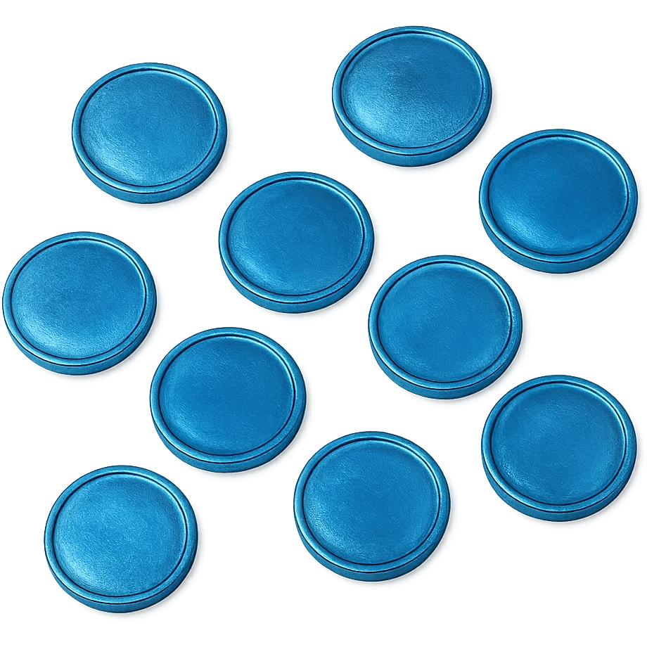 blue coins  emoji