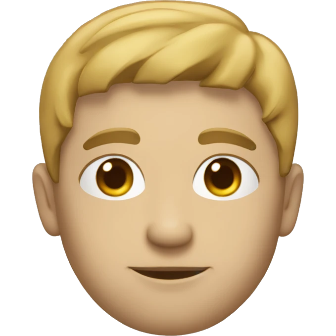 Un bien con fondoazul emoji