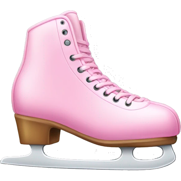 pink ice skate emoji