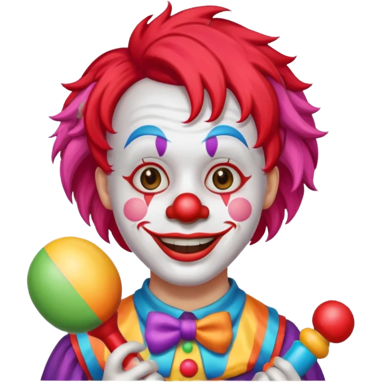 Clown with dildo  emoji