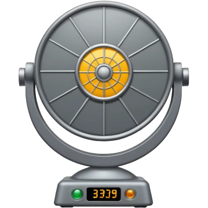 Military radar emoji