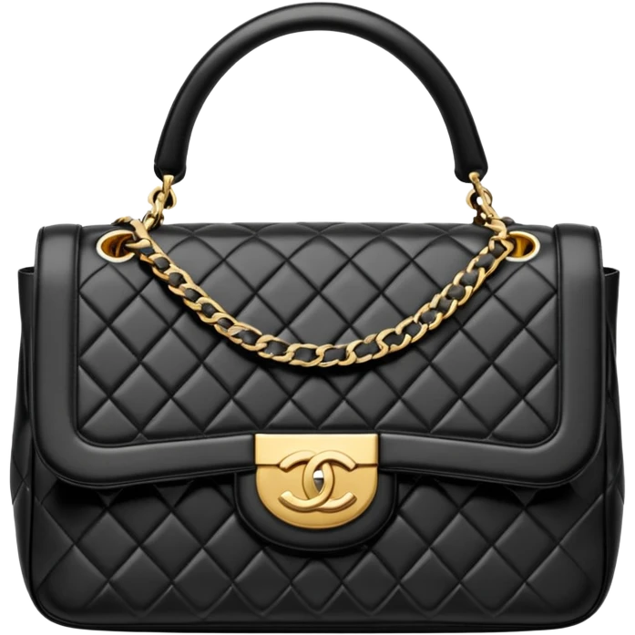 chanel bag color white with gold hardware emoji