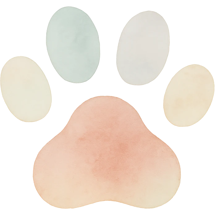 soft and artistic paw emoji emoji