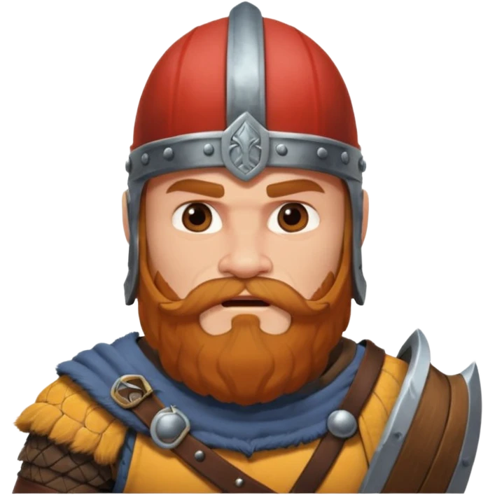 Viking avec casque  emoji