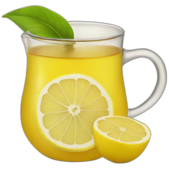 lemon ginger tea emoji