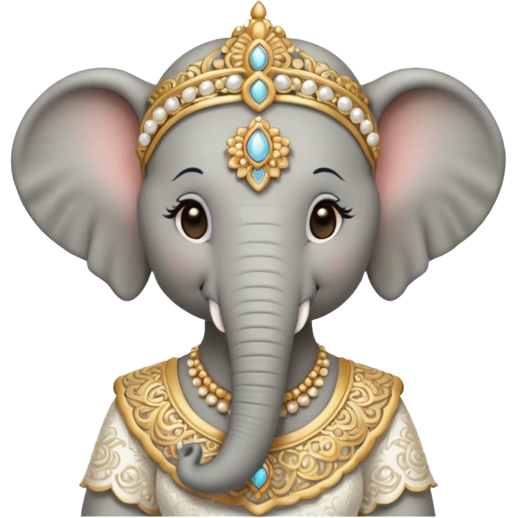 bride elephant emoji