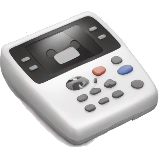 a phone playing a video emoji