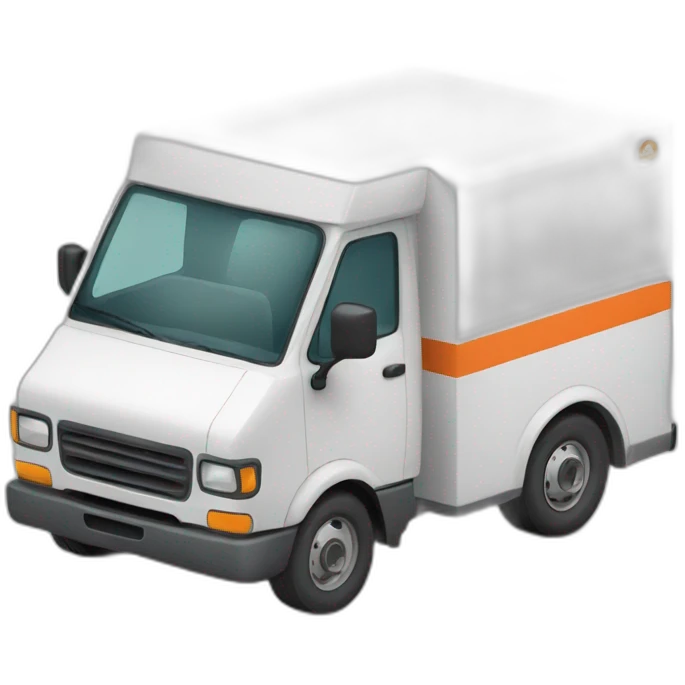 a delivery truck emoji