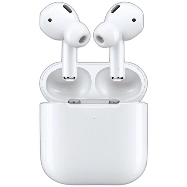 Flying airpods emoji