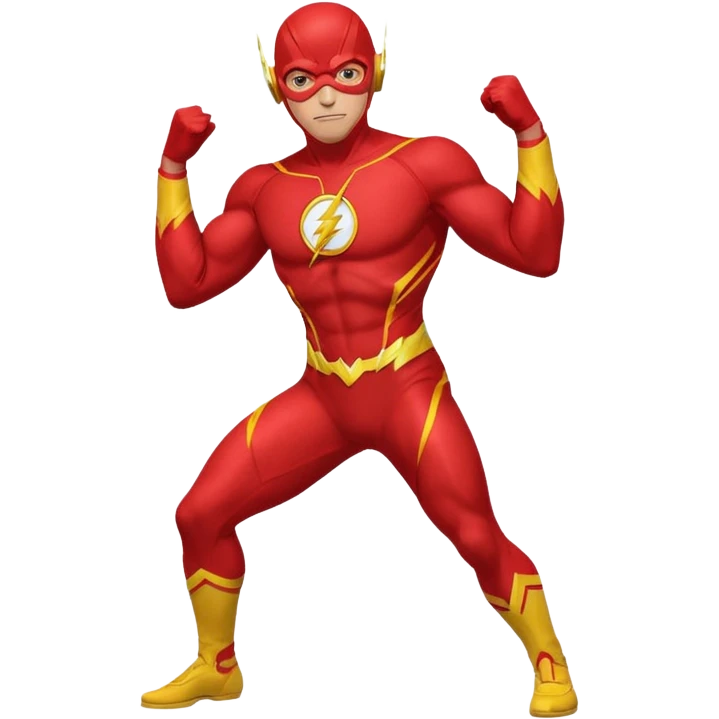 The Flash from Justice League emoji