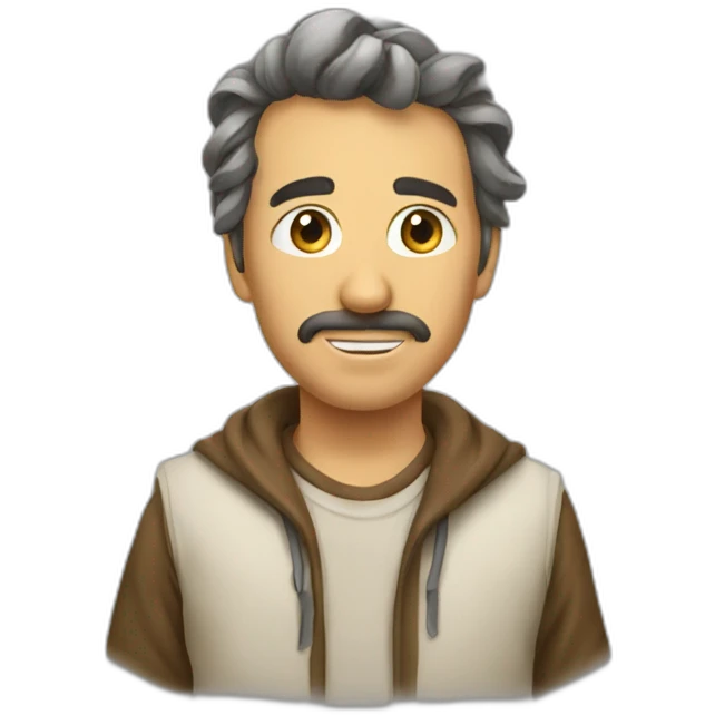 Maçon avec truelle  emoji