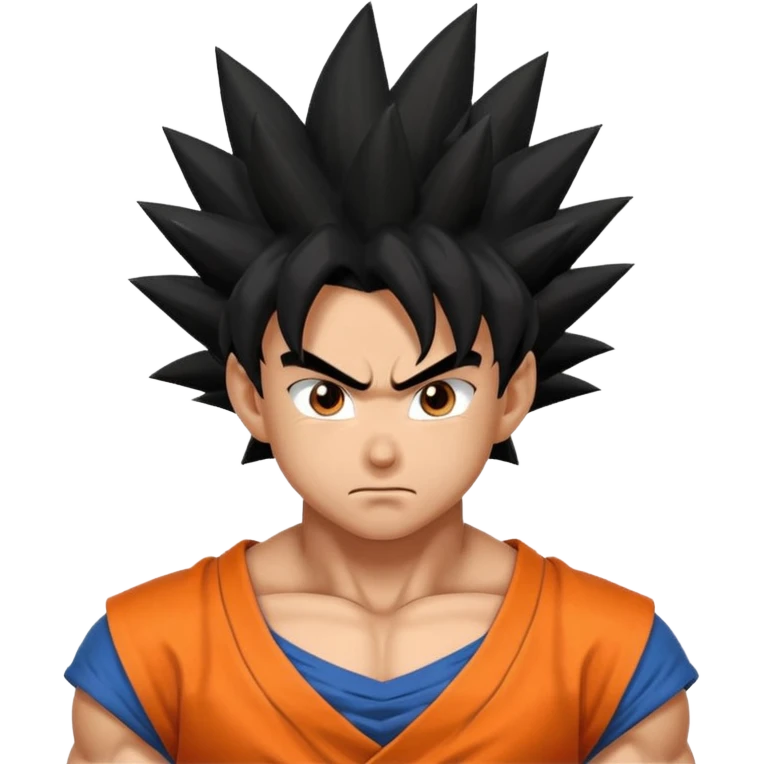 I need an emoji of character goku emoji