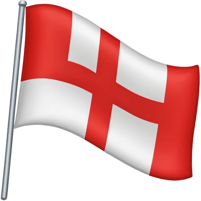 The herb of Rokiškis as a flag: devided in 4 parts... emoji