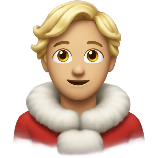 christmas heart emoji