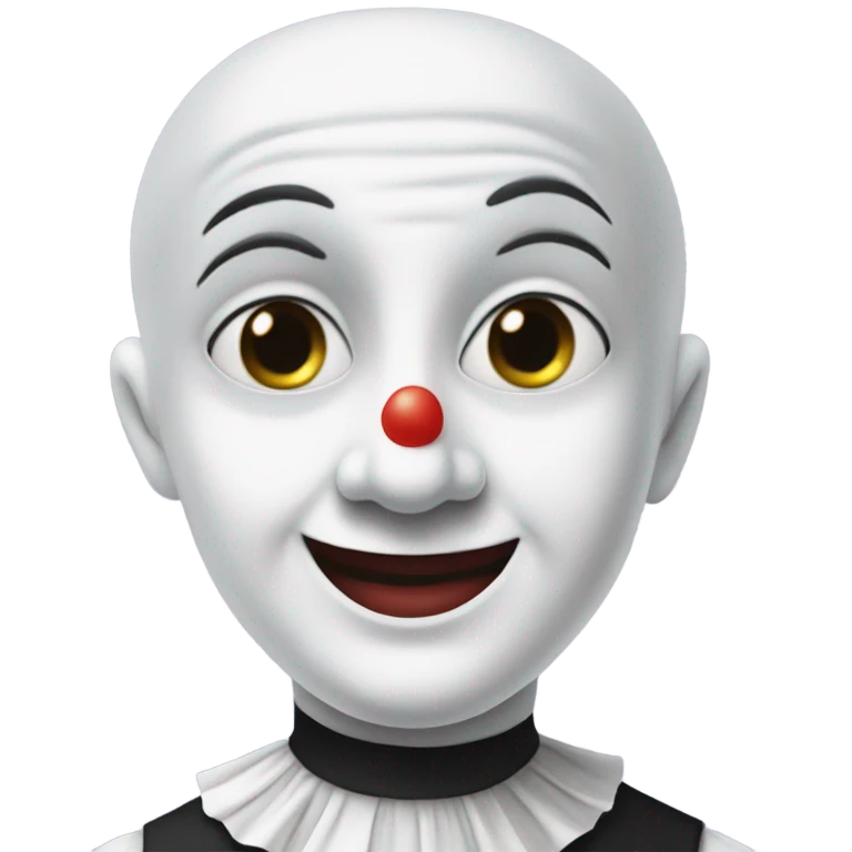 pierrot la lune emoji