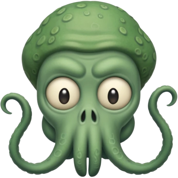 Squidward emoji