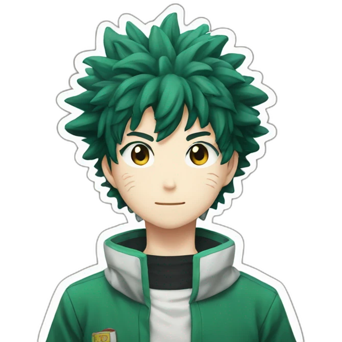 Izuku in sukuna emoji