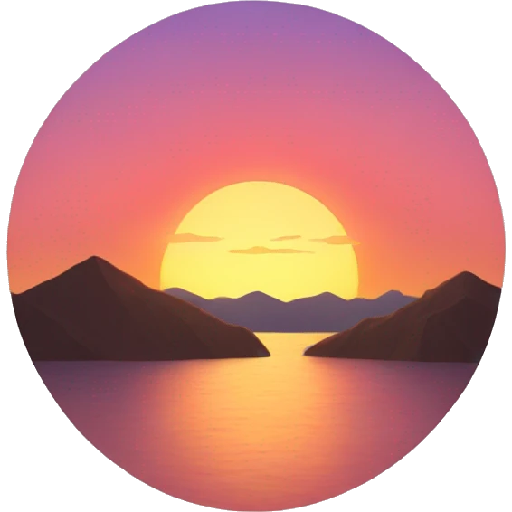 sunset emoji