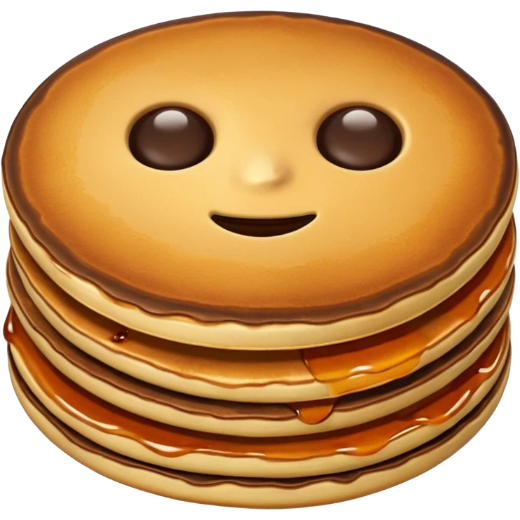 burned pancake emoji