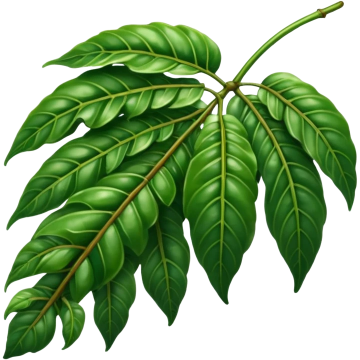 hoja de cafeto emoji