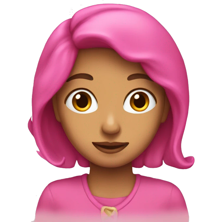 Lacito rosa emoji