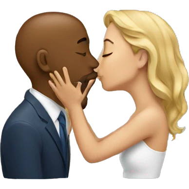 Kissing emoji