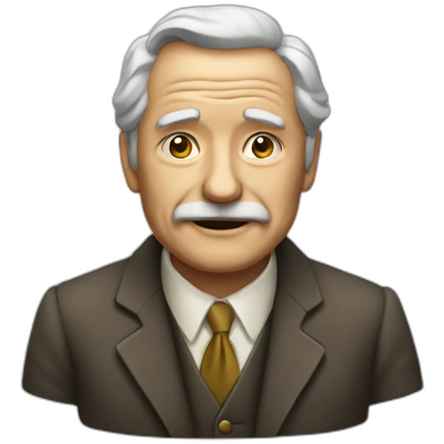 Old money man emoji